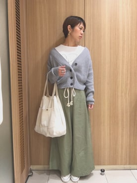 さるちゃわさん（レディース・160cm）の春コーディネート