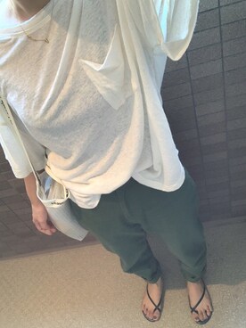 さるちゃわさん（レディース・160cm）の夏コーディネート