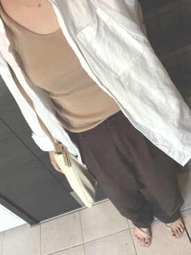 「PT（ピーティ）のアイテム（バッグ）」を使った、さるちゃわさん（レディース・160cm）の春コーディネート