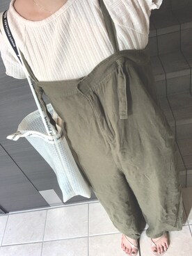 さるちゃわさん（レディース・160cm）の夏コーディネート