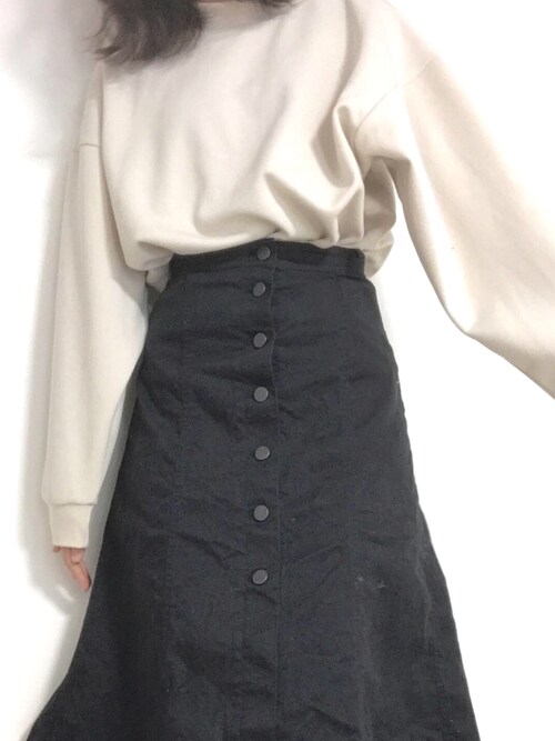 May ユニクロのスカートを使ったコーディネート Wear