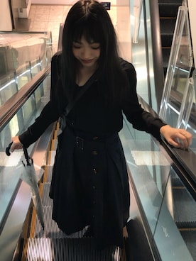 「LIPSERVICE（リップサービス）のアイテム（アクセサリー）」を使った、あやちゃるさんさん（レディース・163cm）の秋コーディネート