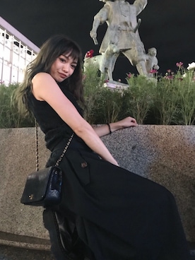 「CHANEL（シャネル）のアイテム（ショルダーバッグ）」を使った、あやちゃるさんさん（レディース・163cm）の秋コーディネート