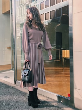 あやちゃるさんさん(レディース・163cm)の冬コーディネート
