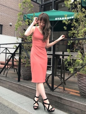 「ミディ丈」｜あやちゃるさんさん（レディース・163cm）の春コーディネート