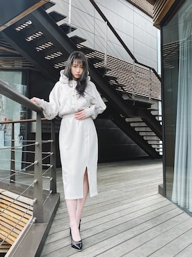 あやちゃるさんさん（レディース・163cm）の冬コーディネート