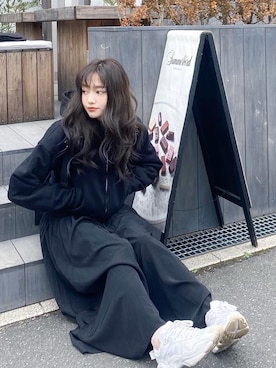 「LADYMADE（レディメイド）のアイテム」を使った、あやちゃるさんさん（レディース・163cm）の春コーディネート