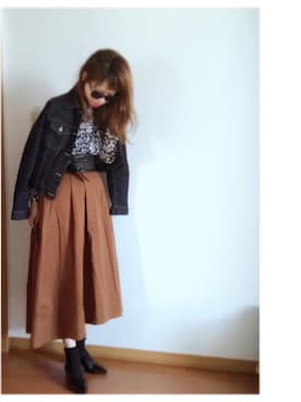 kana.rさん（レディース・161cm）の春コーディネート