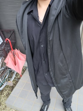 「ロングカーディガン」｜梅金channelさん（メンズ・157cm・20代）の夏コーディネート