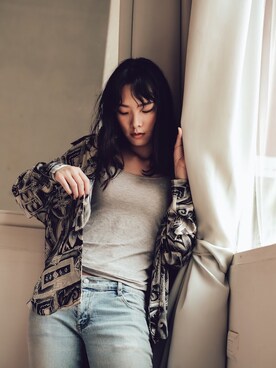 「pattern」｜Évéraさん（レディース・162cm）の春コーディネート