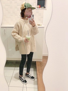 めそさん（レディース・157cm）の冬コーディネート