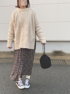 めそさん（レディース・157cm）の冬コーディネート