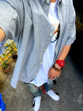 「ROLLING CRADLE（ローリングクレイドル）のアイテム」を使った、tarkyotyeeさん（メンズ・173cm）の秋コーディネート