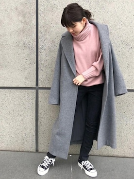 モッサビーバーロングコート_#を使ったショップスタッフの人気 ...