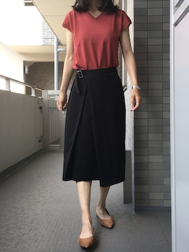 「UNTITLED（アンタイトル）のアイテム（パンプス）」を使った、angie5cool さん（レディース・162cm）の夏コーディネート