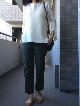 「UNTITLED（アンタイトル）のアイテム（パンプス）」を使った、angie5cool さん（レディース・162cm）の秋コーディネート