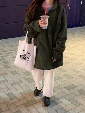 mameさん（レディース・160cm）の冬コーディネート