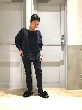 「EMU Australia（エミューオーストラリア）のアイテム」を使った、USABAさん（レディース・157cm）の夏コーディネート