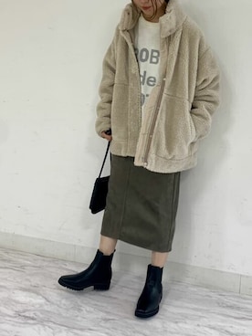 a.v.v本社スタッフさん(レディース・160cm)の秋コーディネート