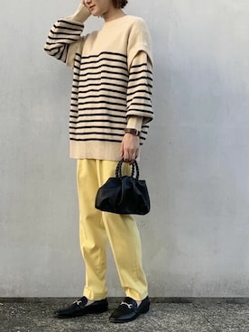 a.v.v本社スタッフさん（レディース・160cm）の冬コーディネート