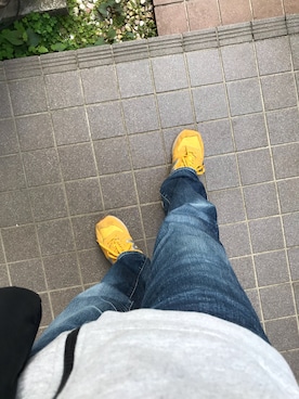 「SASQUATCHfabrix.（サスクワァッチファブリックス）のアイテム」を使った、未消化コーンさん（メンズ・170cm）の春コーディネート