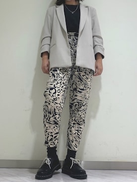 % (パーセント)さん（レディース・168cm）の冬コーディネート