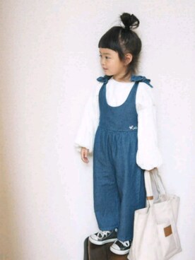 「JOURNAL STANDARD LUXE（ジャーナルスタンダード　ラックス）のアイテム」を使った、cocomaru.さん（キッズ・100cm）の春コーディネート