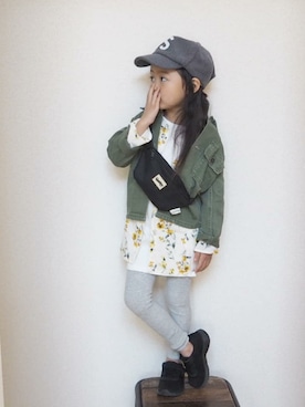 cocomaru.さん（キッズ・100cm）の春コーディネート