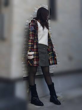 Kiiさん（レディース・166cm）の冬コーディネート