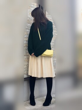 「LOSICARIE（ロシカリエ）のアイテム」を使った、Kiiさん（レディース・166cm）の冬コーディネート