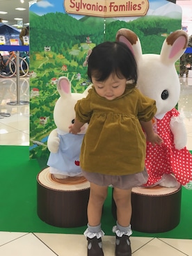 「アイテム（その他）」を使った、HONO❤︎さん（キッズ・80cm）の冬コーディネート