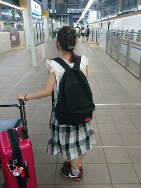 naamiさんの「Big Apple Backpack M」を使ったコーディネート