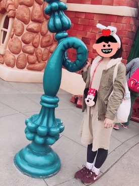 「TDL」｜「アイテム（ジャケット/アウター）」を使った、naamiさん（レディース・154cm）の春コーディネート