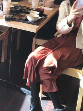 yukinoさん（レディース・161cm）の冬コーディネート