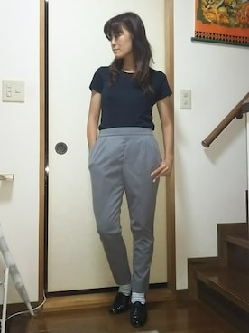 「ぶたさん」｜SHIHOさん（レディース・161cm）の秋コーディネート