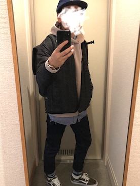 tAKEHIrOさん（メンズ・172cm）の冬コーディネート