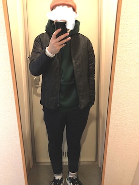 tAKEHIrOさん（メンズ・172cm）の冬コーディネート