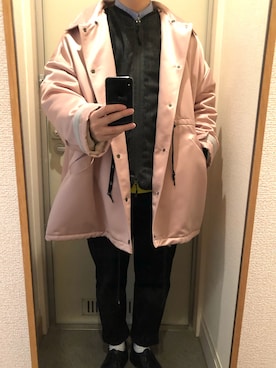 「F/CE. （エフシーイー）のアイテム（その他アウター）」を使った、tAKEHIrOさん（メンズ・172cm）の冬コーディネート