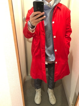 「TO&CO.（トゥーアンドコー）のアイテム」を使った、tAKEHIrOさん（メンズ・172cm）の冬コーディネート