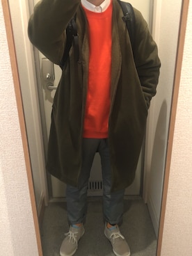 「UNITED TOKYO（ユナイテッドトウキョウ）のアイテム（ノーカラージャケット）」を使った、tAKEHIrOさん（メンズ・172cm）の春コーディネート
