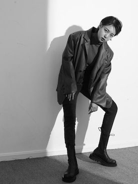 「XXX（マミロ）のアイテム」を使った、Gabriella_fさん（レディース・170cm）の秋コーディネート