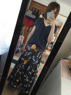 ☺︎723さん（レディース・156cm）の夏コーディネート