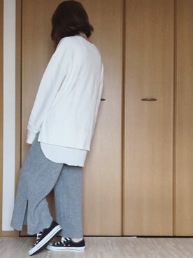 「ゆるずる」｜☺︎723さん（レディース・156cm）の秋コーディネート