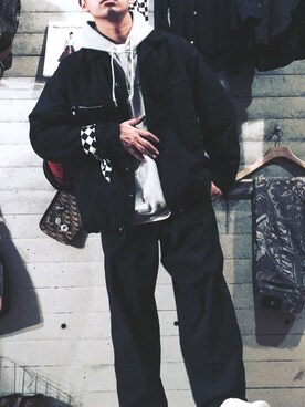 Dior Homme ディオールオム のバンダナ スカーフを使ったメンズ人気ファッションコーディネート Wear