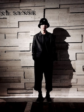 「Odeur（オドゥール）のアイテム」を使った、dieVenusさん（メンズ・172cm）の冬コーディネート