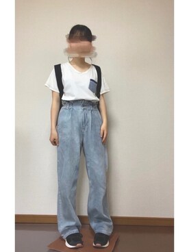 「tiptop」｜のんさん（レディース・151cm）の夏コーディネート