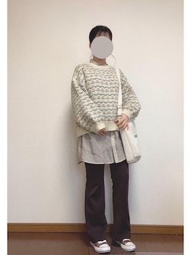 のんさん（レディース・151cm）の冬コーディネート