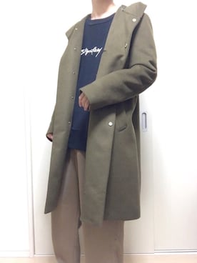 「UNITED TOKYO（ユナイテッドトウキョウ）のアイテム（その他アウター）」を使った、ひろきのこさん（メンズ・176cm）の秋コーディネート