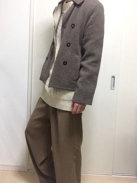 「KEITH（キース）のアイテム（ジャケット/アウター）」を使った、ひろきのこさん（メンズ・176cm）の秋コーディネート