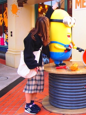 「SpRay（スプレイ）のアイテム（ブルゾン）」を使った、ゆっきさん（レディース・162cm）の秋コーディネート
